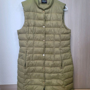 여성 말레 경량 조끼패딩 구스다운 이미지