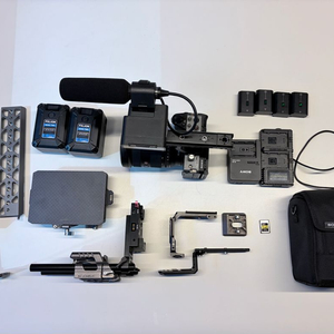 소니 fx3, 27-70 gm2, xm1 마이크, 틸타케이지 set, cf type A 160gb, 보조배터리 일괄 이미지