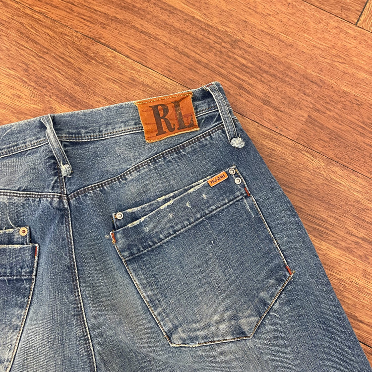 폴로 RL 데님 팬츠--2