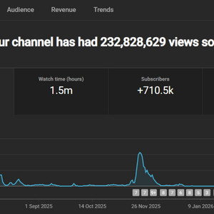 70만명 수익 활성화 유튜브 채널 이미지