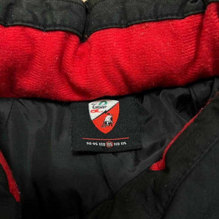 토니노 람보르기니 덕다운 레터링 로고 경량패딩 점퍼 [블랙] XL/105--3