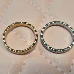 샤 코코링 코코반지 샤반지 가는 굵기 로골 실버(새상품)