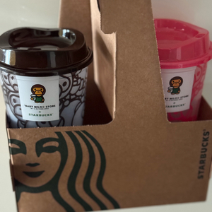 스타벅스 마일로 리유저블 베이프 컵 2개 일괄 택포 12000원