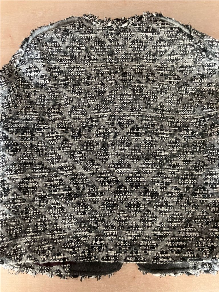 오즈세컨 트위드 블랙/화이트 자켓 타임 한섬 마인 시스템 럭티슈에뜨 이미지