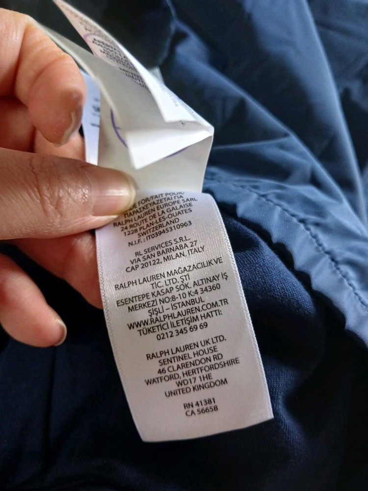 [남성95] 정품 랄프로렌 후드집업 바람막이점퍼 새것수준 무료배송--7