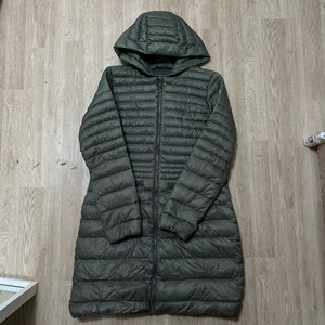 라푸마 여성 구스다운 경량 롱패딩 L/100 이미지