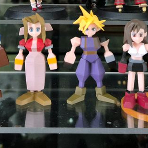 제일복권 파이널 판타지7 폴리곤 케릭터 판매합니다 이미지