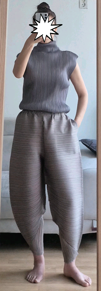 이세이미야케 플리츠플리즈 팬츠(남녀공용) 이미지