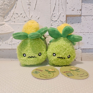 포켓몬스터 미니브 플러피 납작 인형 키링 가방고리 인형 이미지