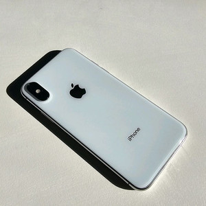 (정품)아이폰XS 256GB S급 실버 배터리100% 무음카메라 3utools 인증