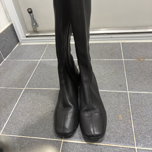 슈콤마 블랙 롱부츠235