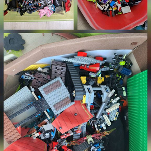 레고 블럭 벌크 3박스 이미지