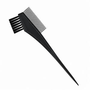 새 6개 헤어 염색 빗브러시 컬러링 브러쉬 염색도구 셀프염색 빗솔 홈케어 미용도구 헤어디자이너 실습용 도포브러시 이미지