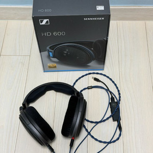 젠하이저 HD600 헤드폰 + KA13 + 4.4mm 밸런스 케이블