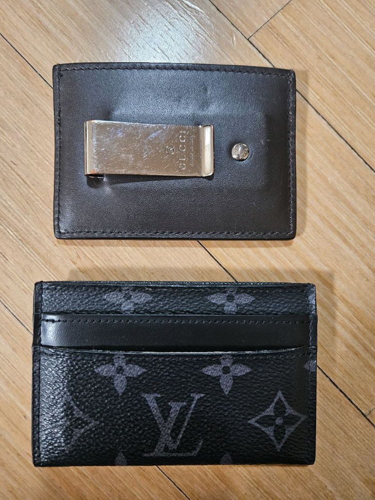 구찌 머니클립 지갑 308915 , 루이비통 카드지갑 M62170 이미지