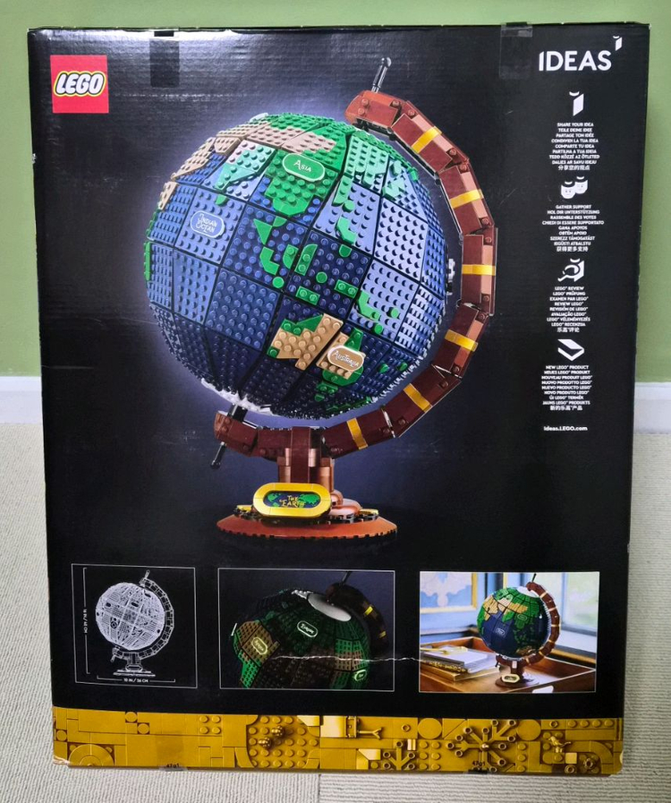 레고 21332 지구본레고 이미지