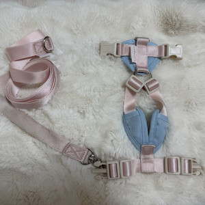 강아지 고양이 하네스 하르나르 뼈착하네스 리드줄 이미지