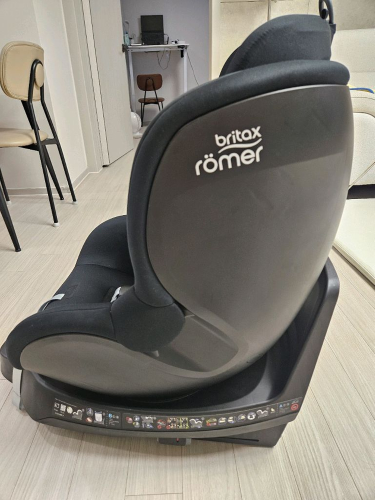 브라이텍스 뢰머 isofix 카시트 블랙 (회전형) 이미지