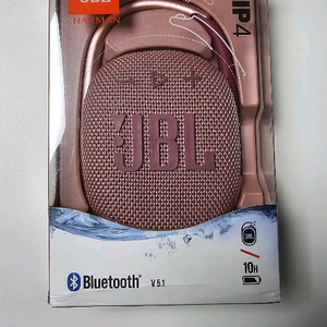 JBL Clip 4 블루투스 스피커 핑크 새상품