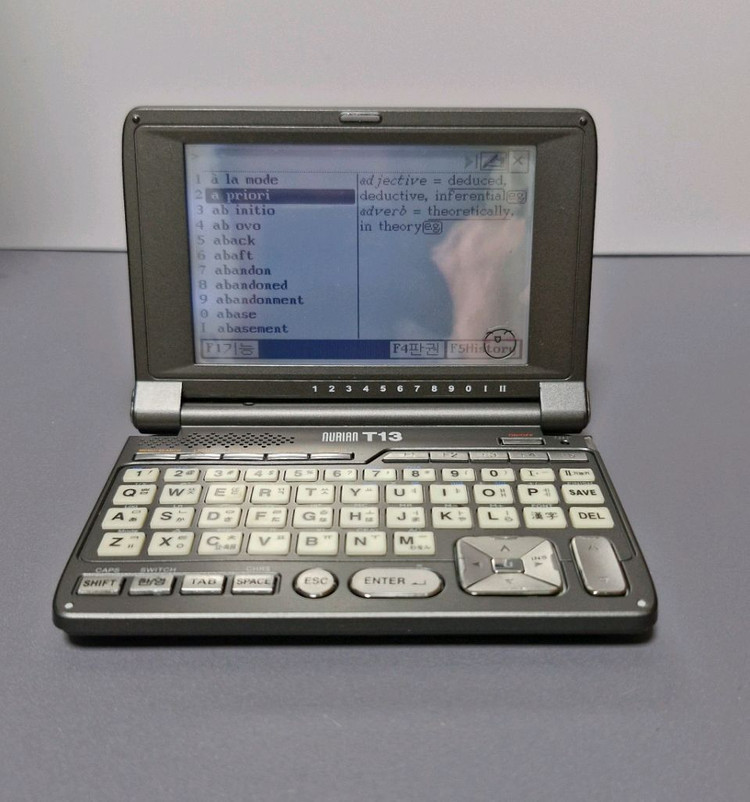 누리안 T13 전자사전 이미지