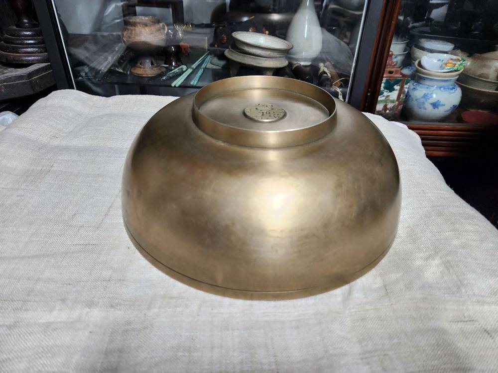 초대형 유기면기.냉면유기그릇 이미지