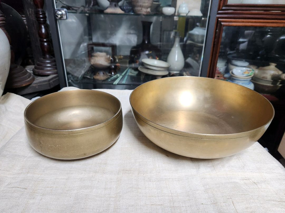 초대형 유기면기.냉면유기그릇 이미지