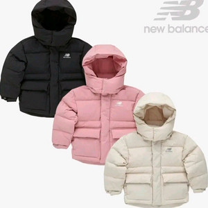 당일발송! 미착용 새제품 뉴발란스 키즈 덕다운 패딩 사이즈 160