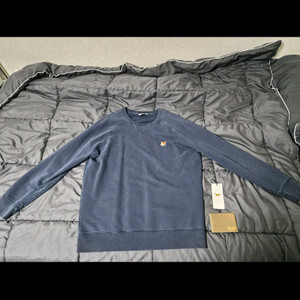 메종키츠네 맨투맨 네이비 XXL 신세계정품