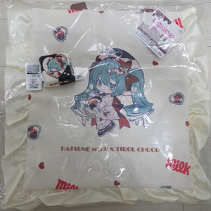 (2개 일괄) 하츠네 미쿠 x 티롤 초코 에코백 가방 숄더백 인형 키링