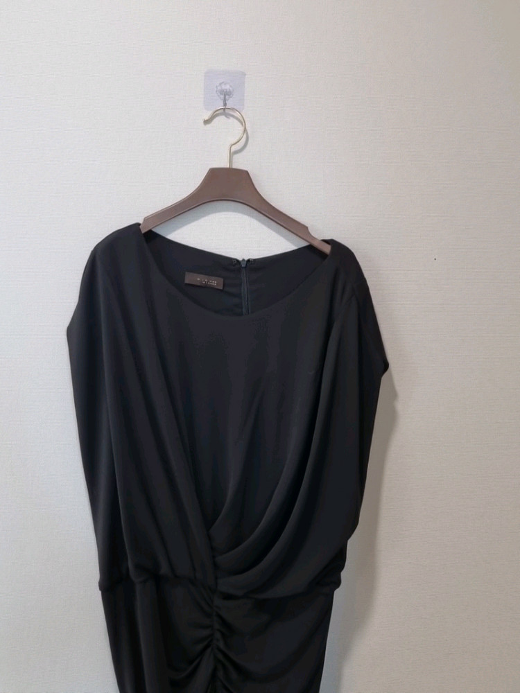 미샤 MICHAA 셔링 원피스 (55-66)--1