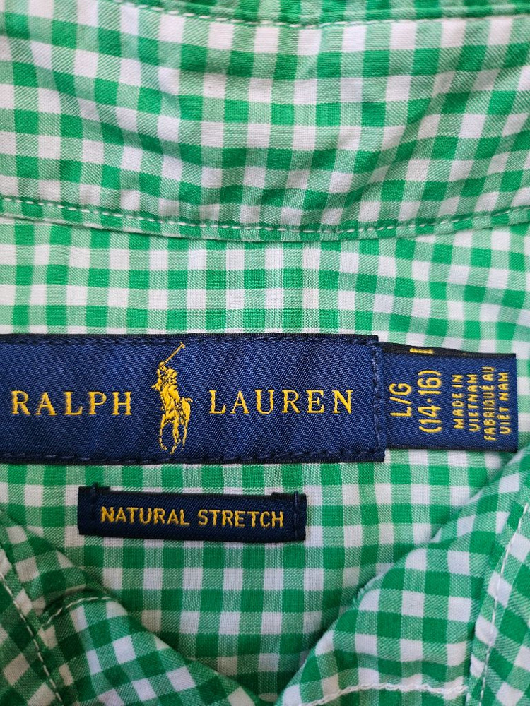 폴로 보이즈 반팔 남방 L(14-16)사이즈(반택포함) 이미지