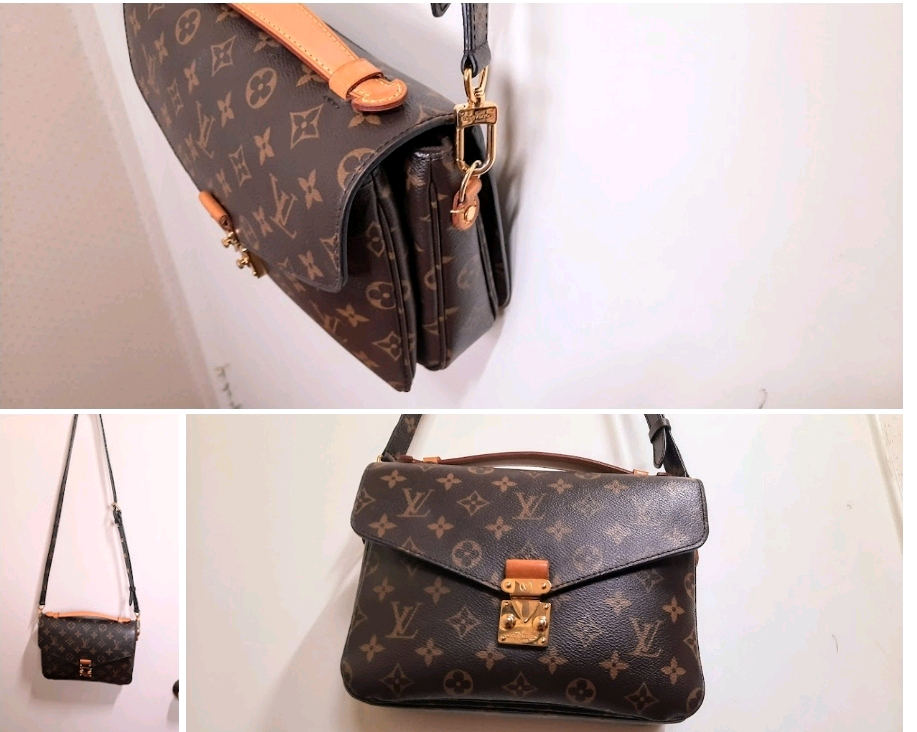 루이비통 모노그램 포쉐트 메티스 토트 숄더백 정품 이미지