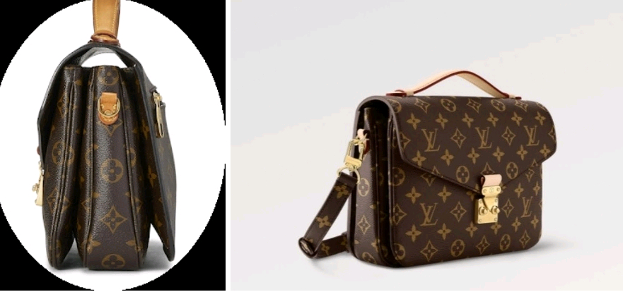 루이비통 모노그램 포쉐트 메티스 토트 숄더백 정품 이미지