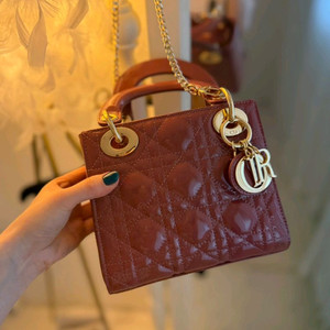 디올 레이디백 미니 페이던트