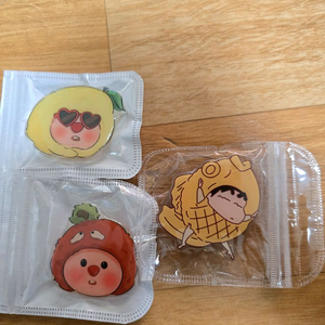 잔망루피/짱구 그립톡 개별 스마트폰 거치대 이미지