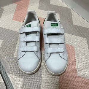 아디다스 스탠스미스 벨크로 신발 스니커즈 230