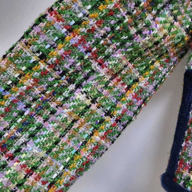 산드로 트위드 멀티 컬러 자켓--5