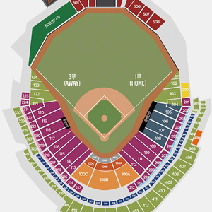 3/19 한화이글스 vs 기아타이거즈 중앙탁자석