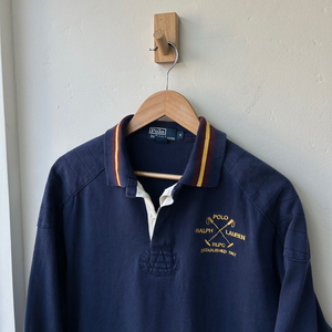 16306 - 폴로 랄프로렌 네이비 럭비티 이미지