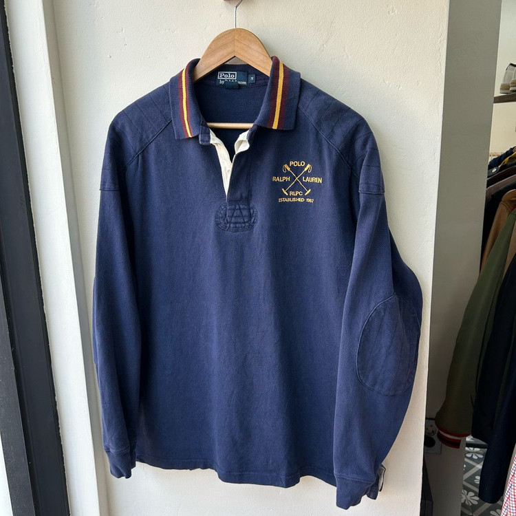 16306 - 폴로 랄프로렌 네이비 럭비티 이미지