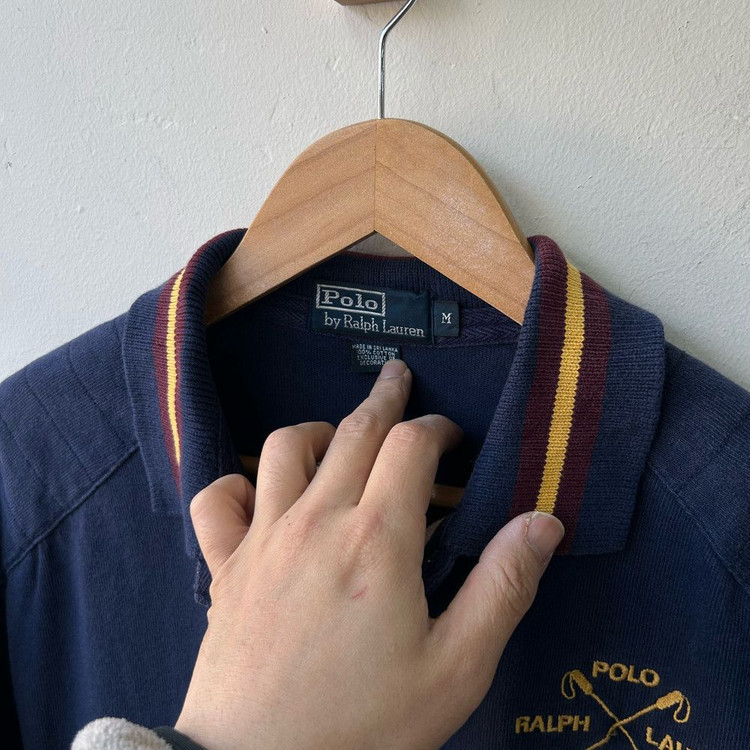 16306 - 폴로 랄프로렌 네이비 럭비티 이미지