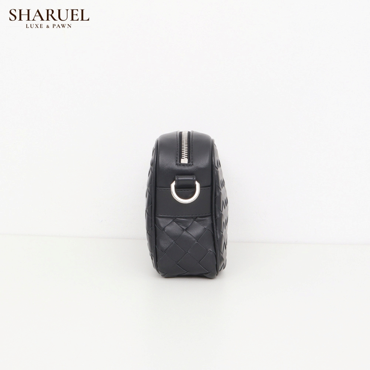 보테가베네타 스몰 인트레치아토 카메라백 755923 내장칩--3