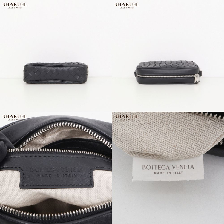 보테가베네타 스몰 인트레치아토 카메라백 755923 내장칩--6