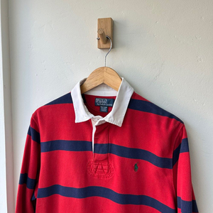 16305 - 폴로 랄프로렌 스트라이프 럭비티 이미지