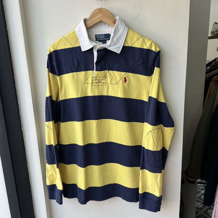16304 - 폴로 랄프로렌 스트라이프 럭비티 이미지