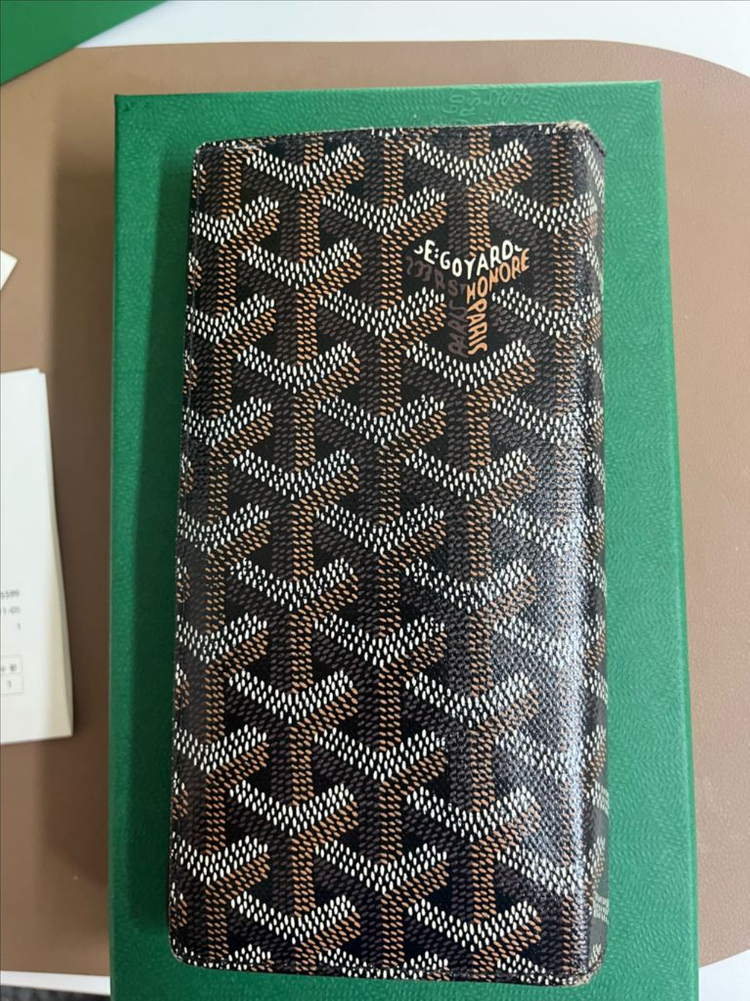 고야드 생로슈 장지갑 블랙 이미지