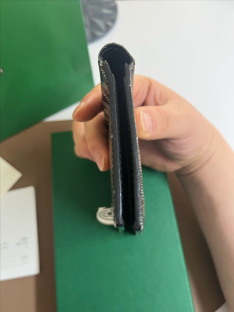 고야드 생로슈 장지갑 블랙 이미지