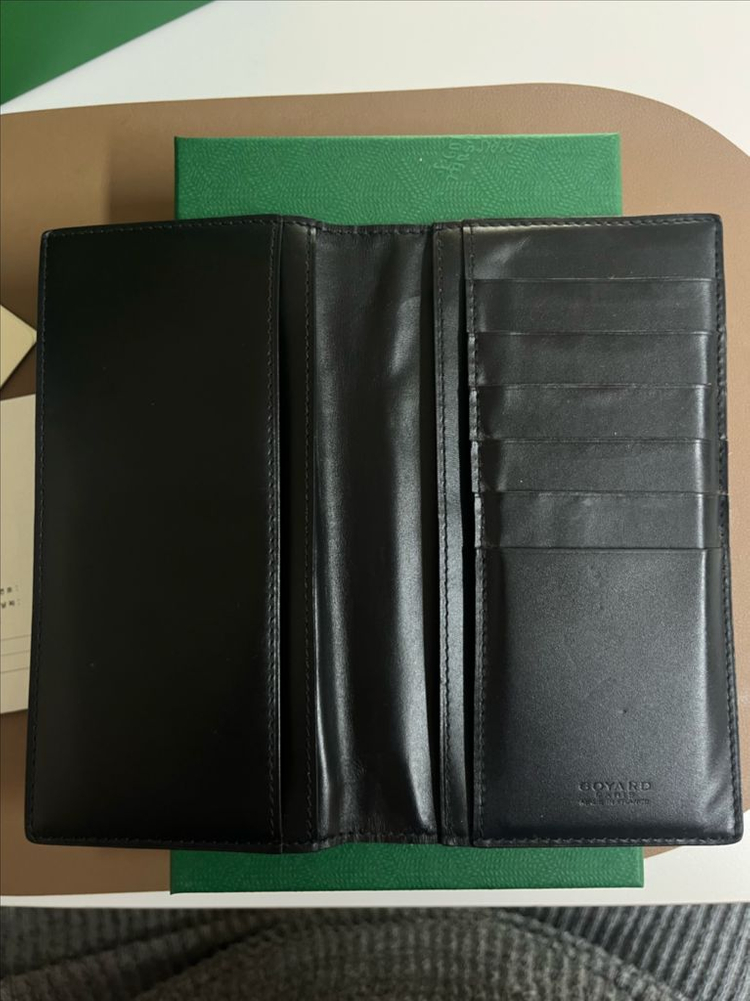 고야드 생로슈 장지갑 블랙 이미지