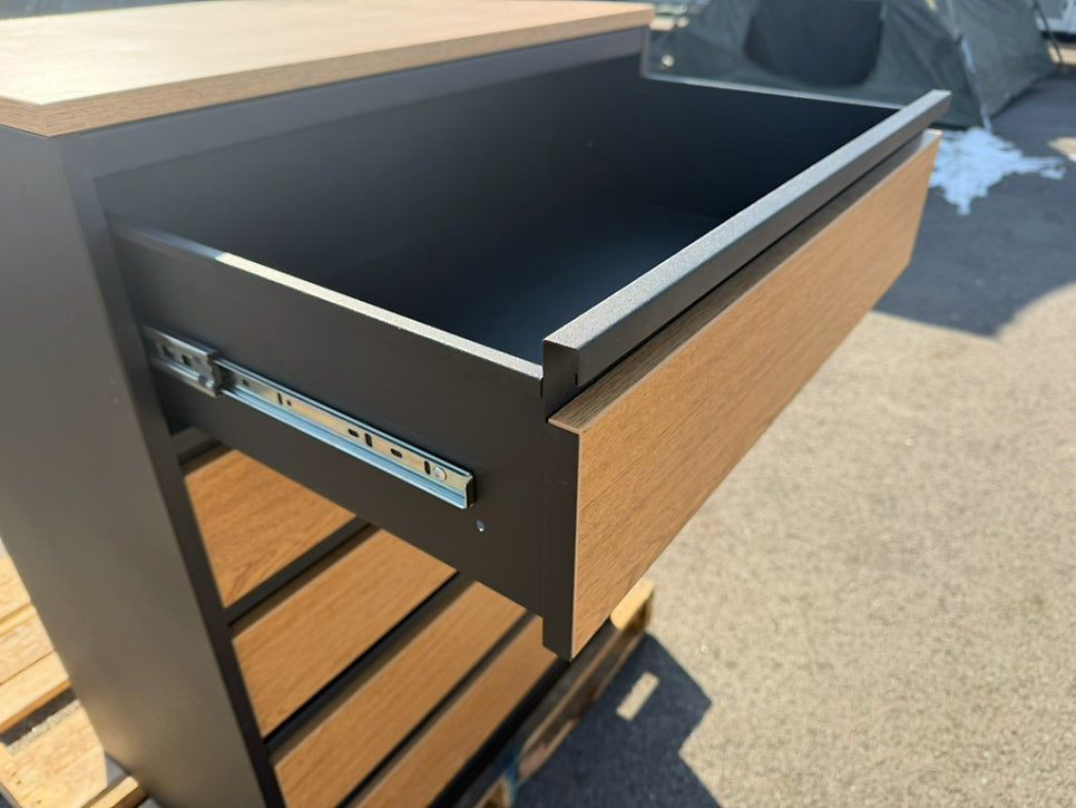 미군 강철 5단 서랍식 캐비넷 공구통 -5단서랍장---4