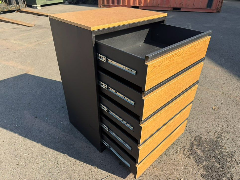 미군 강철 5단 서랍식 캐비넷 공구통 -5단서랍장---5